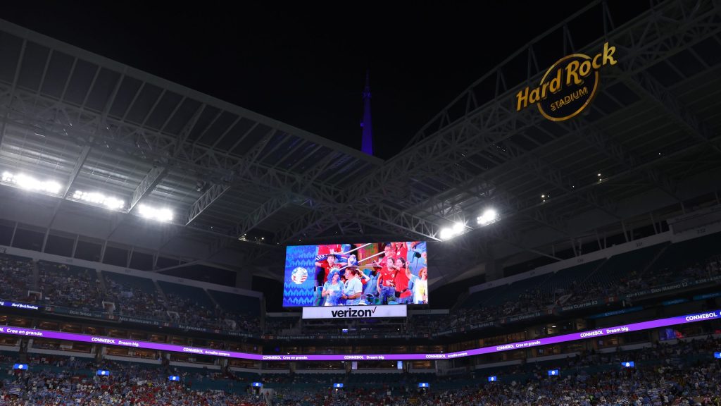 El Hard Rock Stadium, anfitrión de la gran final de la Copa América 2024 [Foto: Getty]